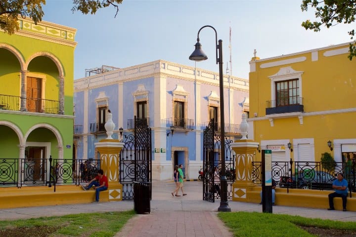 2. Centro histórico de Campeche. Foto - Expedia