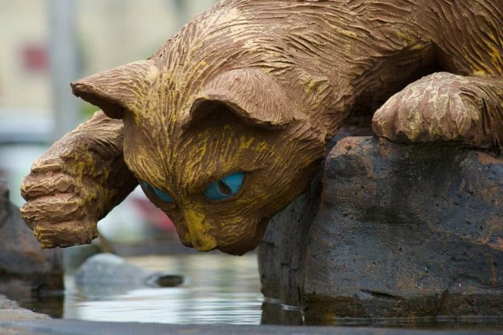 3. Estatua de gato en Kuching. Foto - Tourism media