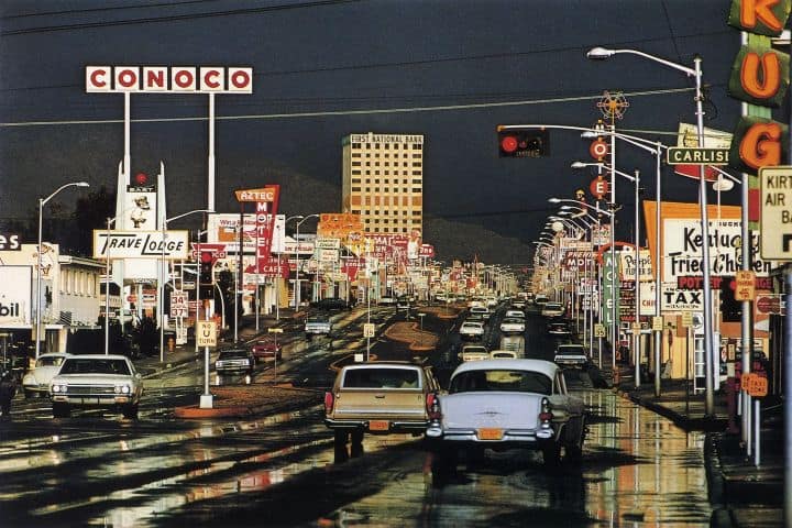 3. Ruta 66 por su paso en Albuquerque, 1969. Foto - greatyellowshark (Reddit)