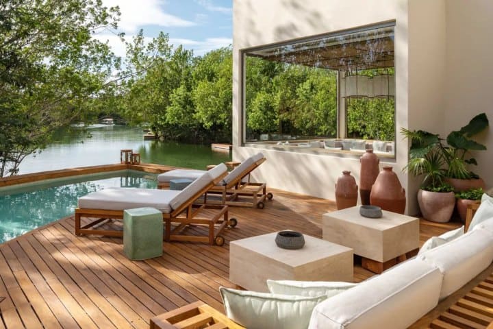 3. Lagoon Presidential Suite en Rosewood Mayakoba. Foto - Rosewood Mayakoba