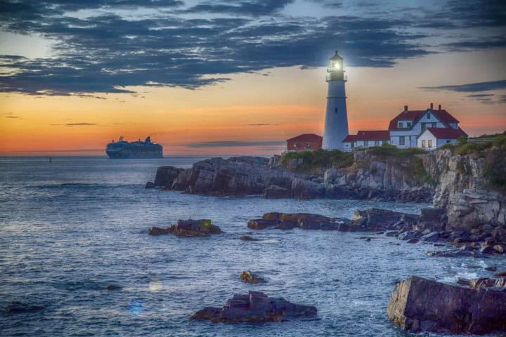 3. Portland, Maine. Foto - Once More to the Shore