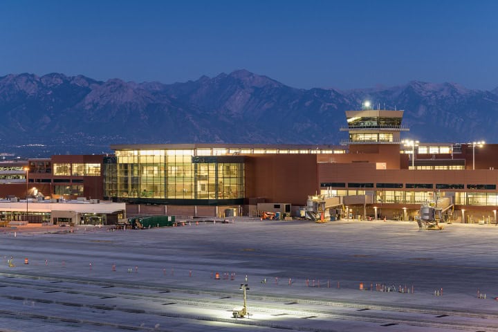 5. Aeropuerto Internacional de Salt Lake City. Foto - Univisión