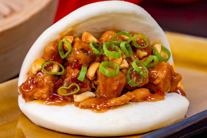 5. Bao con pollo vegetal. Foto - Nota de prensa Disney