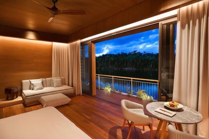 5. Lagoon & Sunset Rooftop Pool Villa en Banyan Tree Mayakoba. Foto - Expedia