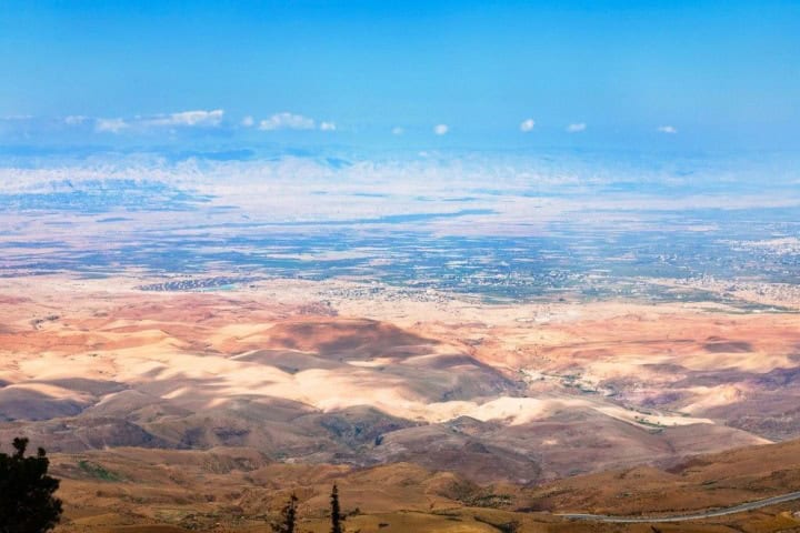 5. Vistas desde el Monte Nebo. Foto - La Gaveta Voladora