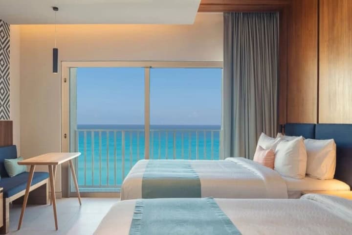 5. Habitaciones en el Hilton Cancún. Foto - Concierge Magazine