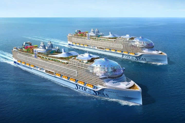 6. Star of The Seas y Icon of The Seas. Foto - Royal Caribbean Cruises