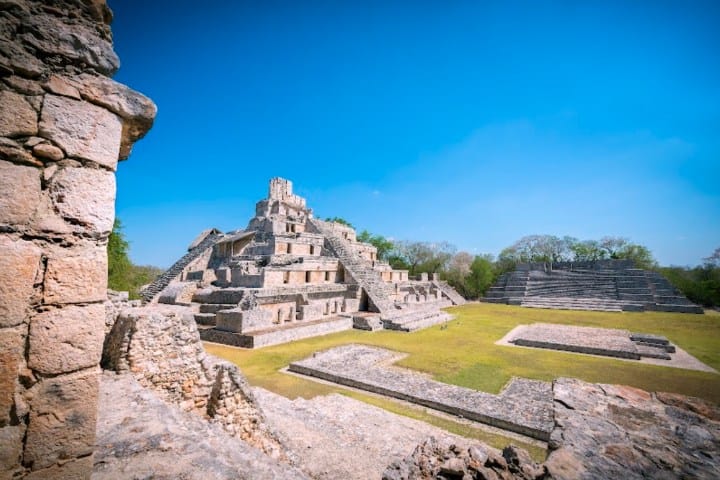 7. Zona arqueológica de Edzná. Foto - Nota de prensa Campeche