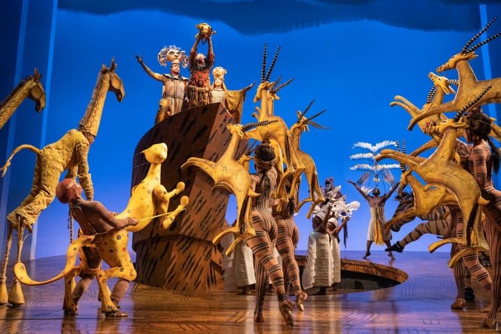 8. The Lion King, la obra más exitosa de Broadway. Foto - New York Theatre Guide