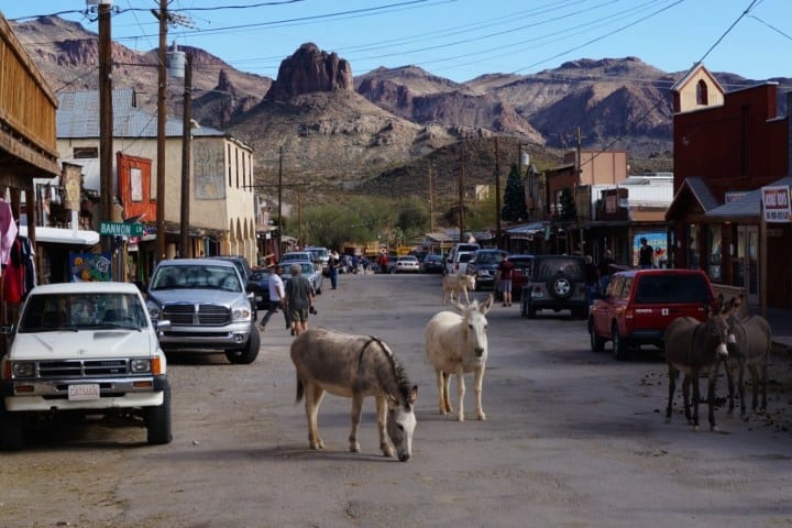 9. Pueblo de Oatman. Foto - World Adventurists