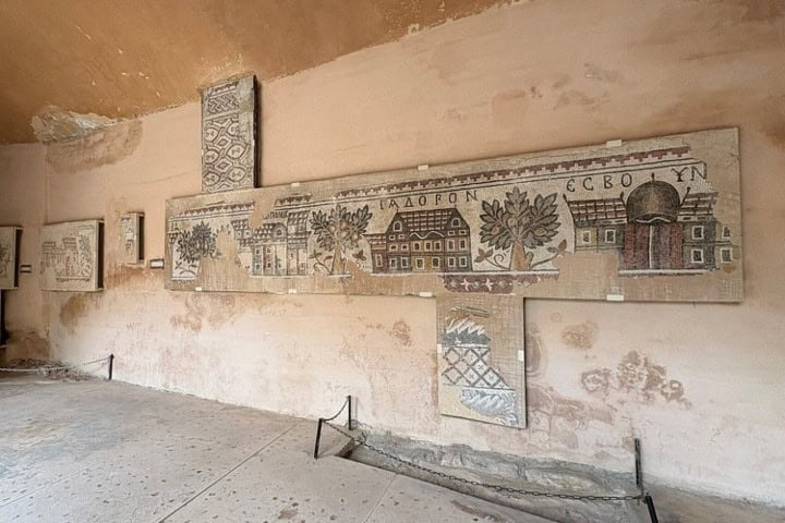 9. Mosaico en el Parque Arqueológico de Madaba. Foto - Tripadvisor