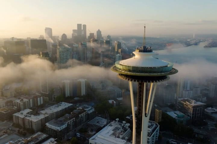 9. Seattle. Foto - spaceneedle