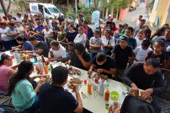 9. Concurso de comida "El Pelicano Comelón" en Yuriria. Foto - Periódico Correo