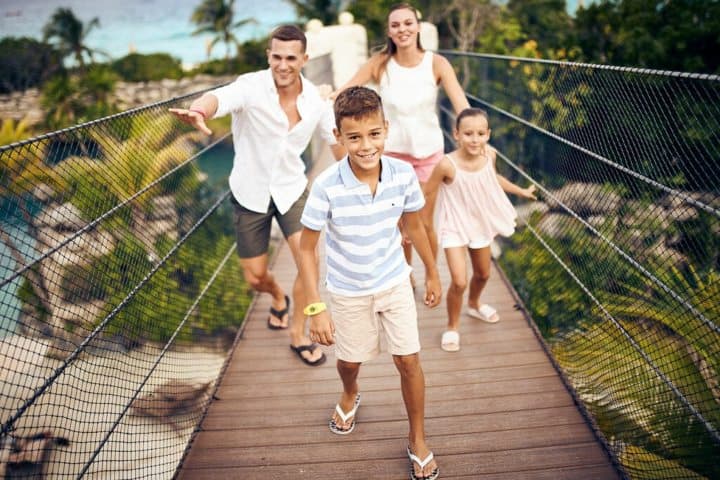 1. Familia en Hotel Xcaret. Foto - Travesías