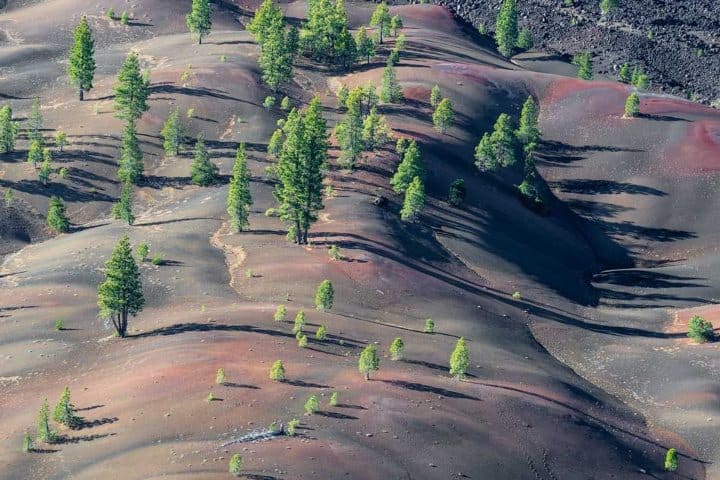 10. Dunas Pintadas en el Parque Volcánico Lassen, California. Foto - Noradoa