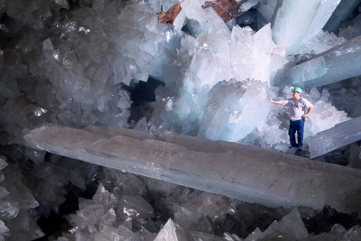 2. Cueva de los cristales de Naica. Foto - ROBISA - RODOLFO BIBER (Flickr)