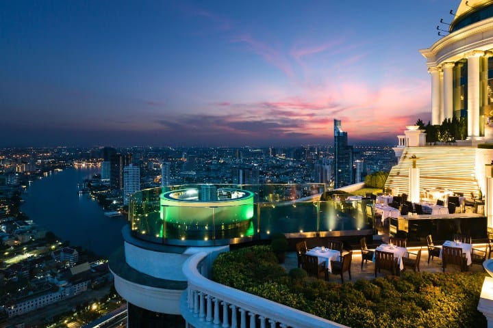 3. Sky Bar. Foto - lebua Hotels & Resorts