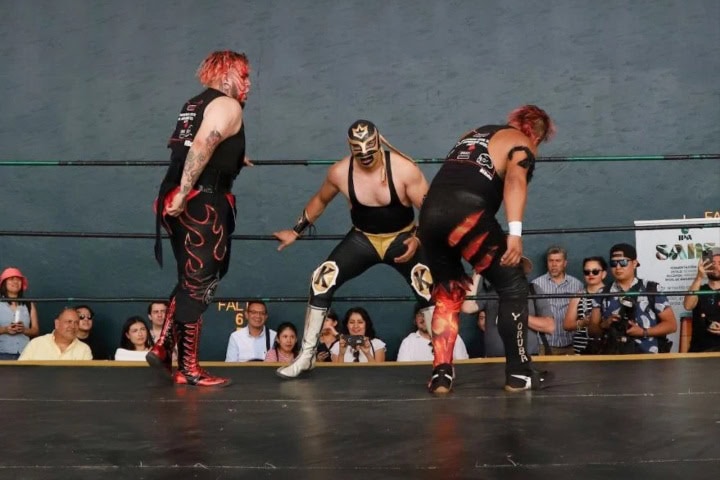 3. Lucha libre en el Burger Fest 2024. Foto - Burger Fest (Facebook)