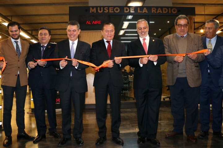 3. Inauguración del Museo de la Radio. Foto - Metro CDMX