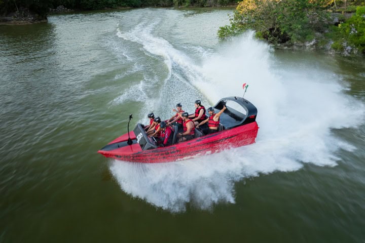 3. Lancha ATV Experience Cancún. Foto - Nota de Prensa Gurpo Xcaret