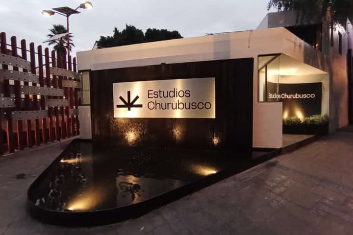 4. Entrada a los Estudios Churubusco. Foto - Instituto Mexicano de Cinematografía (Facebook)