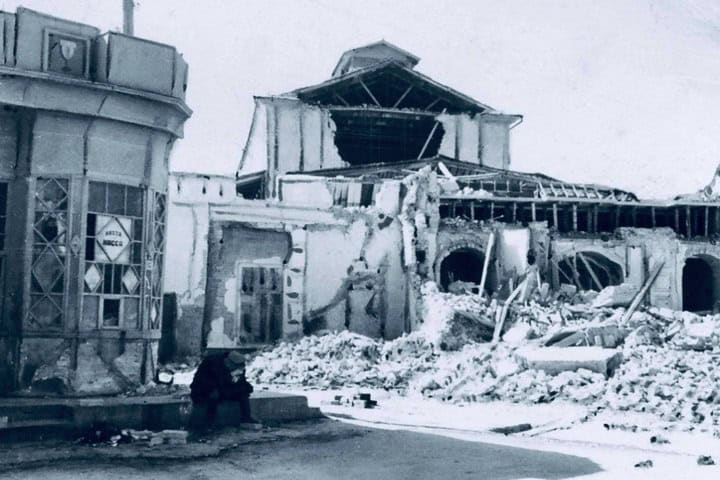 5. Desastre del sismo de 1948 en Turkmenistán. Foto - Daryo.uz