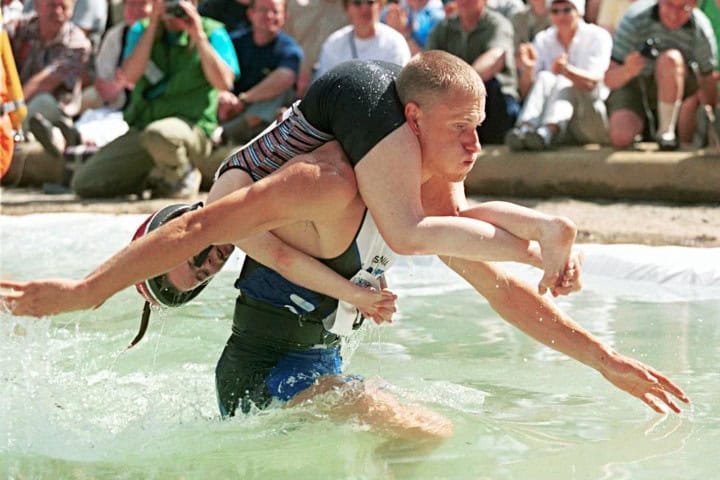 5. Margo Uusorg y Birgit Ullrich; la pareja estonia que mantiene el récord del eukonkanto. Foto - 人民日報