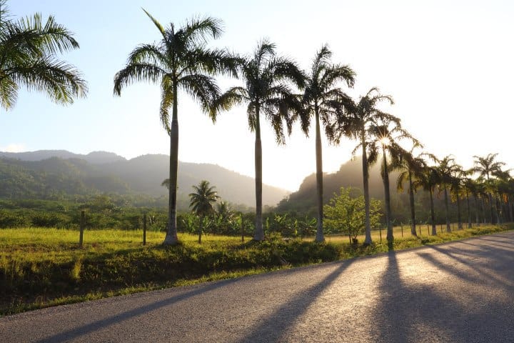 5. Puesta de sol en Carretera Hummingbird. Foto - Fundación Wikimedia