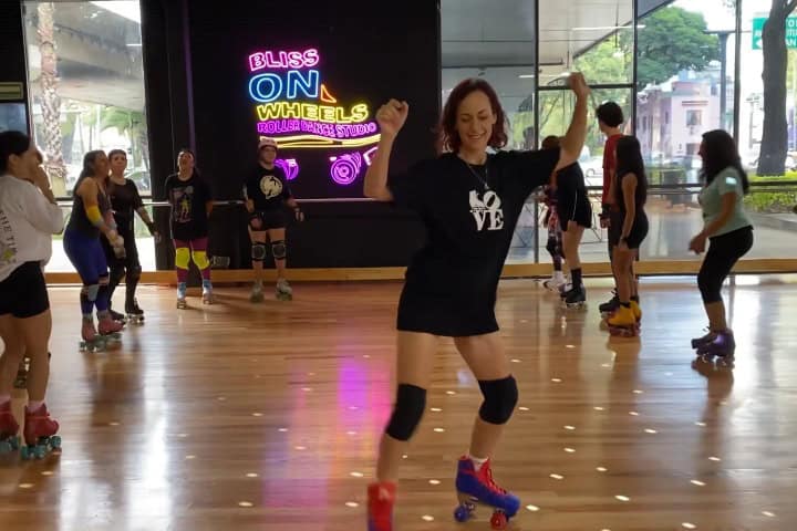 6. Clase de roller dance con Morgan Weske. Foto - Morgan Weske (YouTube)