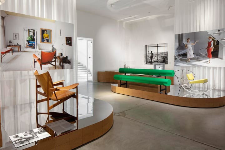 6. Exposición de diseño de interiores de Vitra. Foto - Stylepark