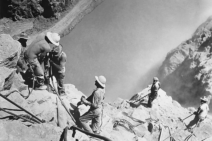 6. Trabajadores de la Presa Hoover. Foto - WSJ