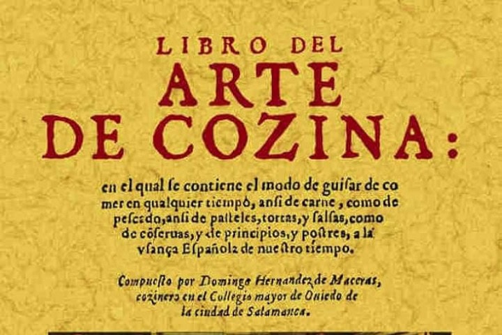 6. Libro del Arte de Cozina, de Domingo Hernández Maceras. Foto - Amazon