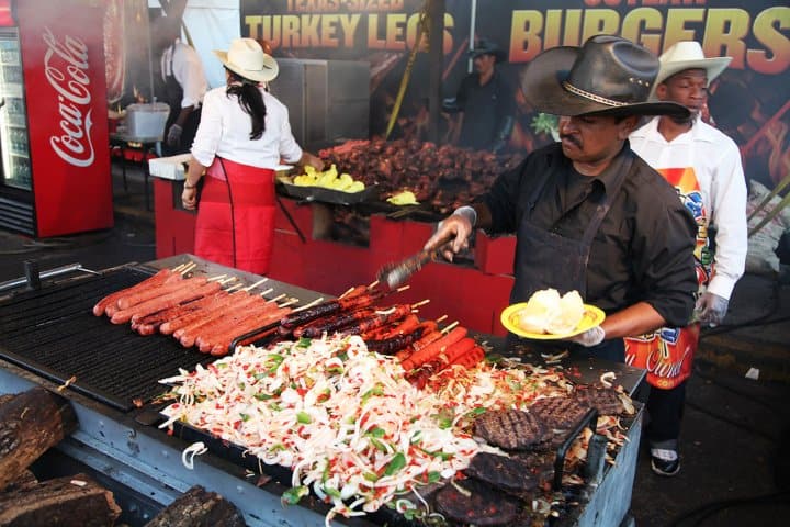 6. Stand de barbacoa en el rodeo de Houston. Foto - Greg L. Jones (Flickr)