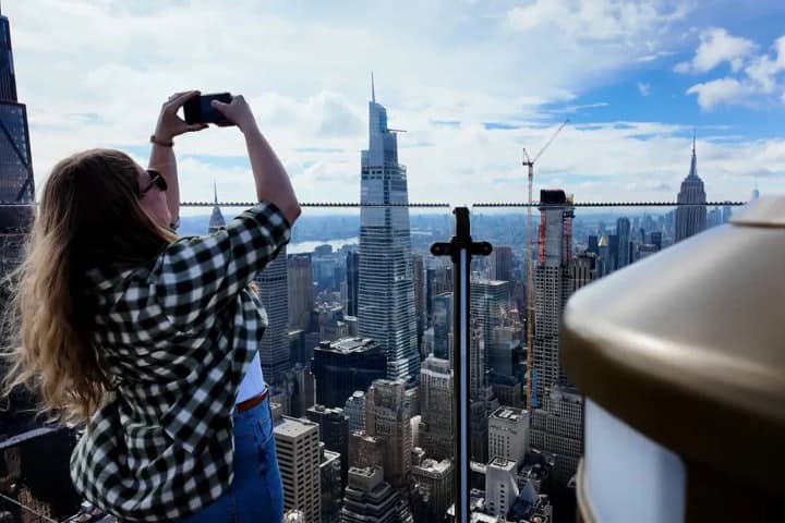 7. Skylift at Top of the Rock. Foto - NBC New York