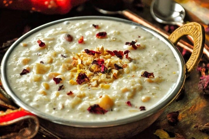 7. Kheer; receta india de arroz con leche. Foto - Honey, Whats Cooking