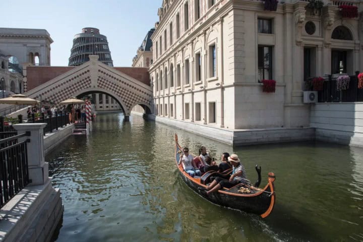 8. Réplica de Venecia en China. Foto - The Sun