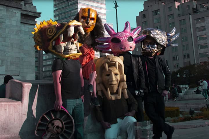 10. Mascaras Chilangas. Foto - Artesanos Ciudad de México