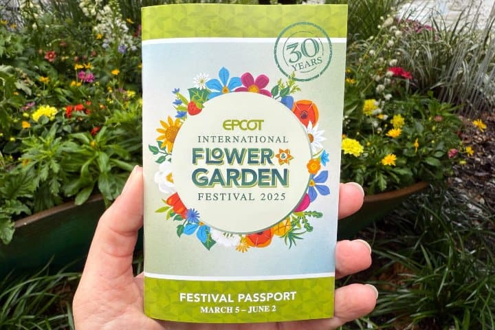 11. Pasaporte del Festival de Flores y Jardines de Disney. Foto - WDW News Today