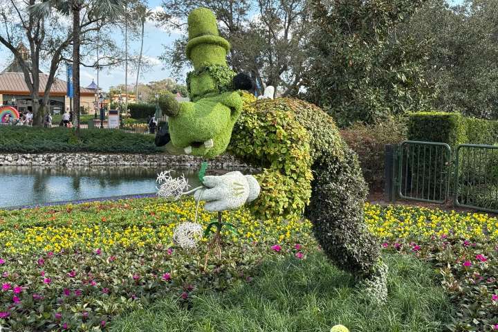 Goofy en el Festival de Flores y  Jardines. Foto - WDW News Today