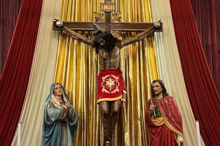 12. Cristo de Carillos. Foto - Rectoría del Espíritu Santo (Facebook)