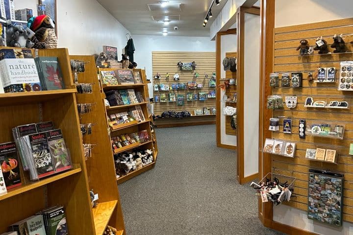 13. Tienda de regalos en el parque Congaree. Foto - Congaree National Park (Facebook)