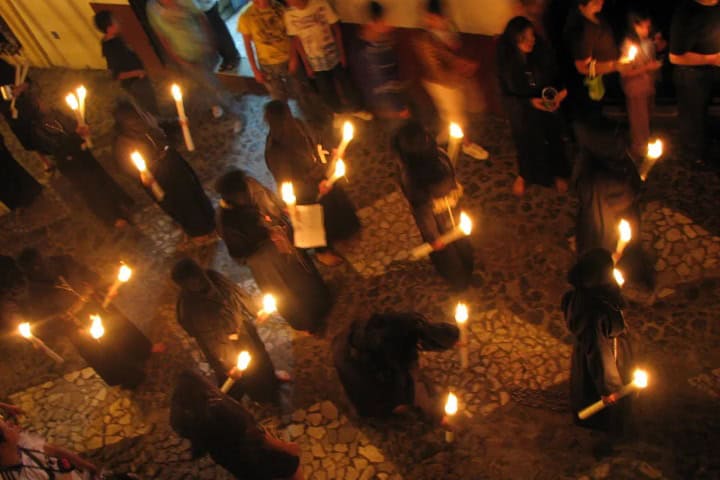 13. Procesión de las ánimas en Taxco. Foto - Mexplora