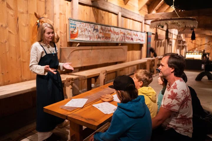 14. Actividad vikinga en el Museo Lofotr. Foto - Museo Vikingo de Lofotr. Foto - Lofotr Viking Museum (Facebook)