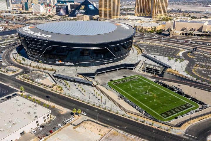 14. Allegiant Stadium en Las Vegas. Foto - RIOS