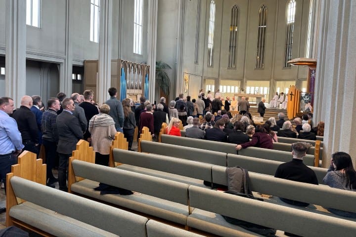 15. Misa en Hallgrímskirkja. Foto - Hallgrímskirkja (Facebook)