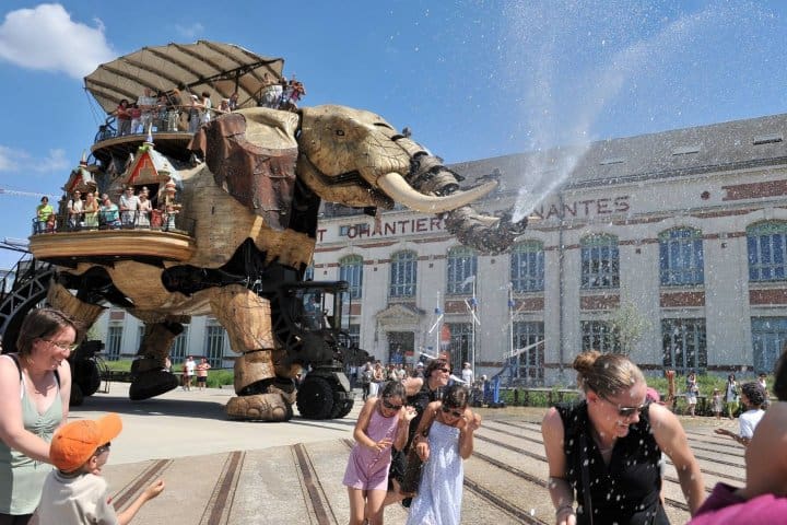 4. Gran Elefante Mecánico en el parque de Nantes. Foto - El Comercio