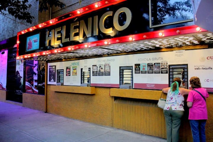 17.- . Taquilla del Instituto Cultural Helénico. Foto - Mèxico City CDMX