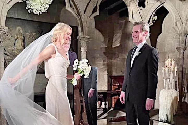 Boda de Naomi Watts y Billy Crudup en la Capilla Gótica. Foto - Luces del Siglo