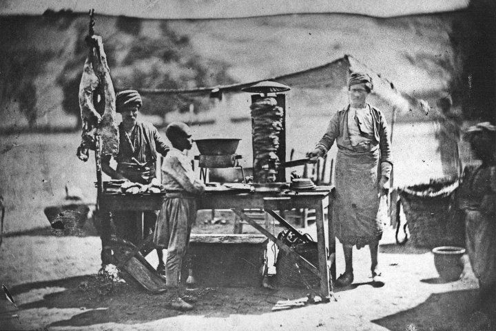 3. Vendedor de kebabs, 1855. Foto - Fundación Wikimedia