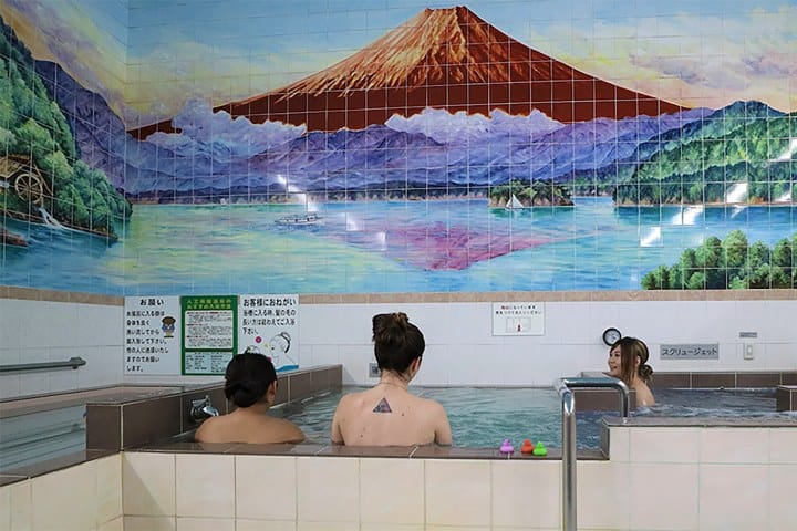 4. Sentō para mujeres. Foto - Maison de la culture du Japon à Paris